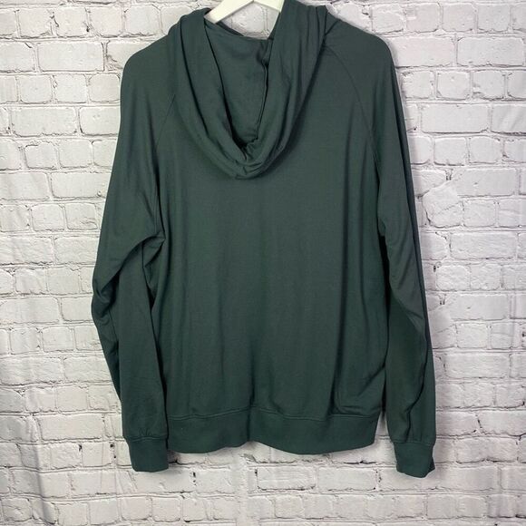 Feat Standard Hoodie Size M Gray Green - Picture 6 of 8